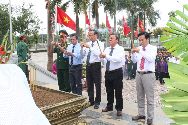 Huyện Bù Gia Mập tổ chức Lễ kỷ niệm 70 năm Ngày Thương binh liệt sĩ