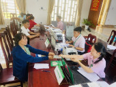 Cho vay cấp nước sạch và vệ sinh môi trường nông thôn góp phần cùng các xã trên địa bàn huyện Bù Gia Mập xây dựng nông thôn mới, làm tiền đề xây dựng nông thôn mới nâng cao, nông thôn mới kiểu mẫu