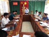 UBND xã Đức Hạnh triển khai Kế hoạch thực hiện chiến dịch “60 ngày” lập lại trật tự hành lang an toàn giao thông đường bộ trên địa bàn