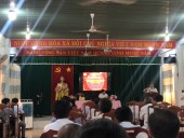 Chiều ngày 06/5, tại UBND xã Đức Hạnh, Ban Thường trực Ủy ban MTTQ huyện tổ chức Hội nghị tiếp xúc cử tri trước kỳ họp thứ 7 của đại biểu Quốc Hội khoá XV nhiệm kỳ 2021 - 2026.