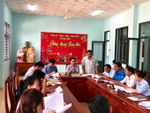 Đức Hạnh: Họp đánh giá tiến độ xây dựng xã đạt chuẩn nông thôn mới nâng cao