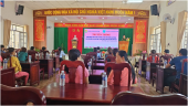 Liên đoàn lao động huyện phối hợp với Hội phụ nữ huyện tổ chức truyền thông cho cán bộ đoàn viên, hội viên, công nhân, lao động tại 02 xã Phú Văn và Phước Minh