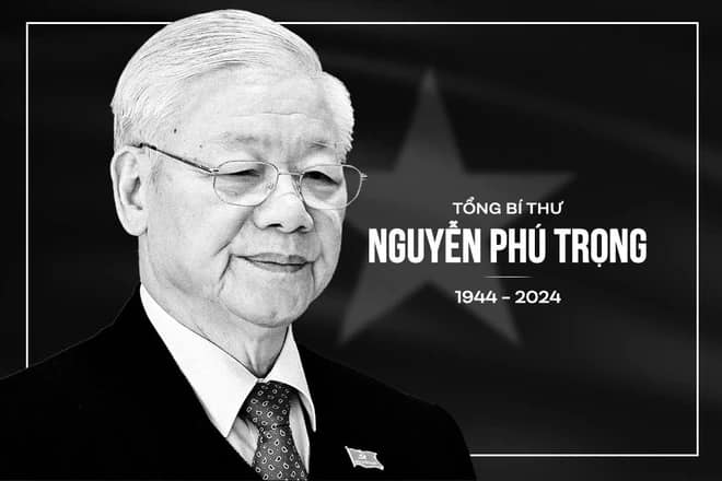 Tổng bí thư Nguyễn Phú Trọng từ trần