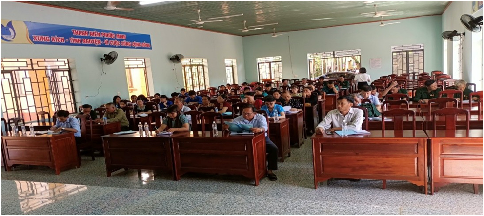 Tuyên truyền, phổ biến, giáo dục pháp luật tại xã Phước Minh